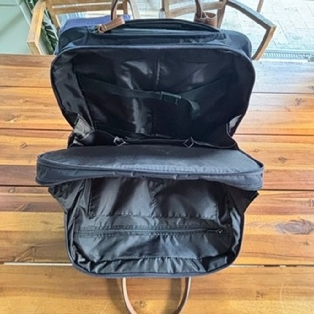 Bric's X-Travel Pilot Case Carry On Rolling Laptop Bag Black - Picture 6 of 10